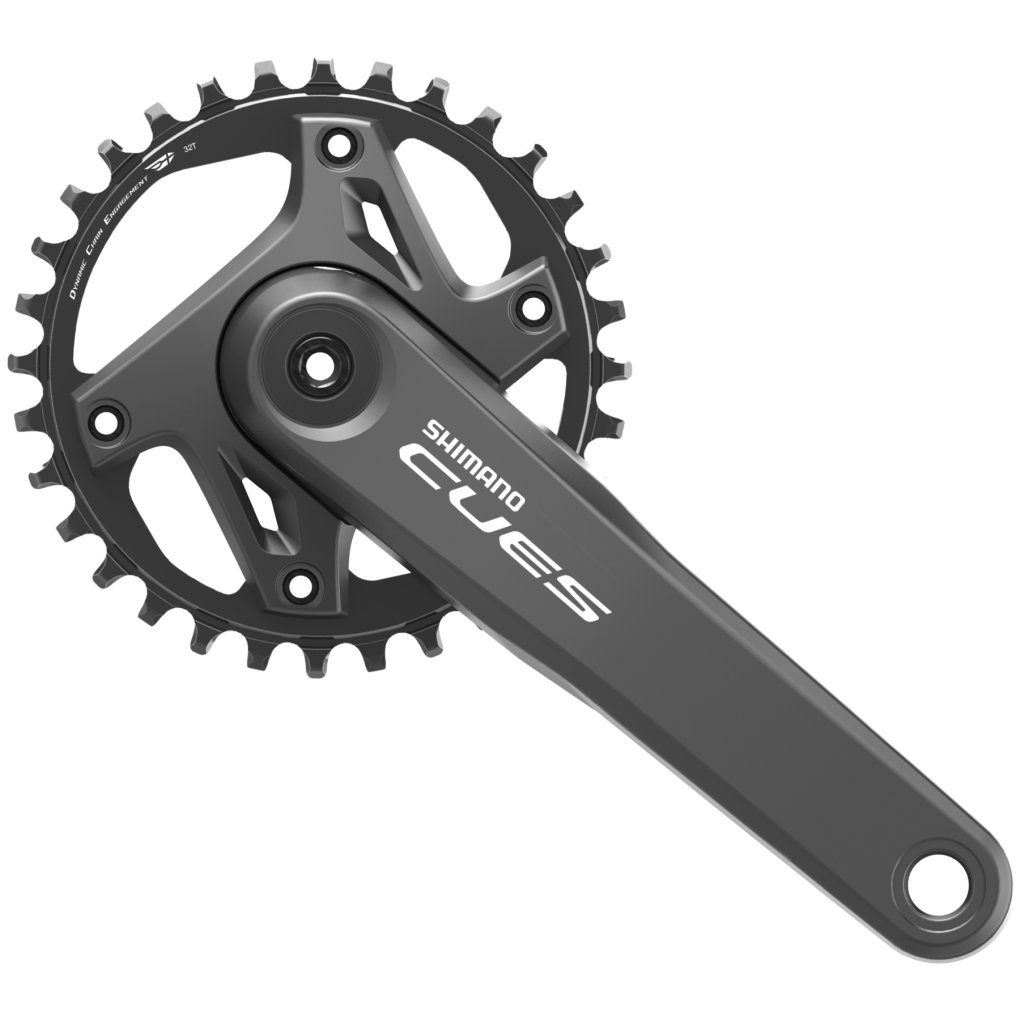 Shimano CUES FC-U6000-1 Crankset - Wide (52mm) | 9/10/11-speed