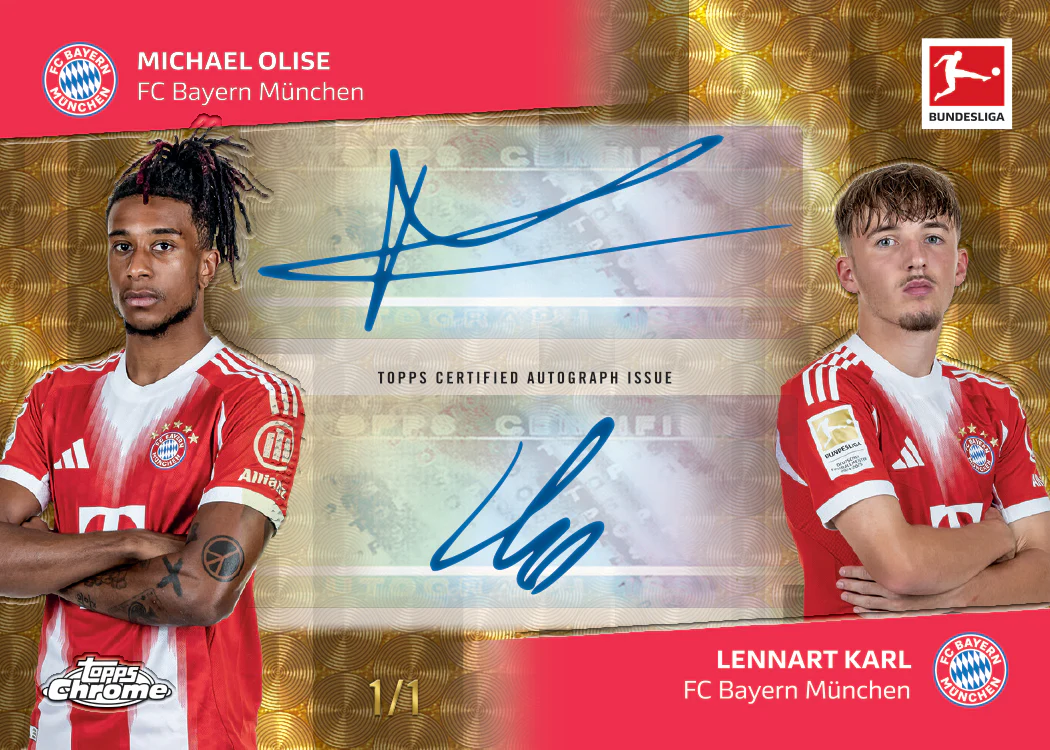 Topps Chrome® Bundesliga 2025/26 - Hobby Box