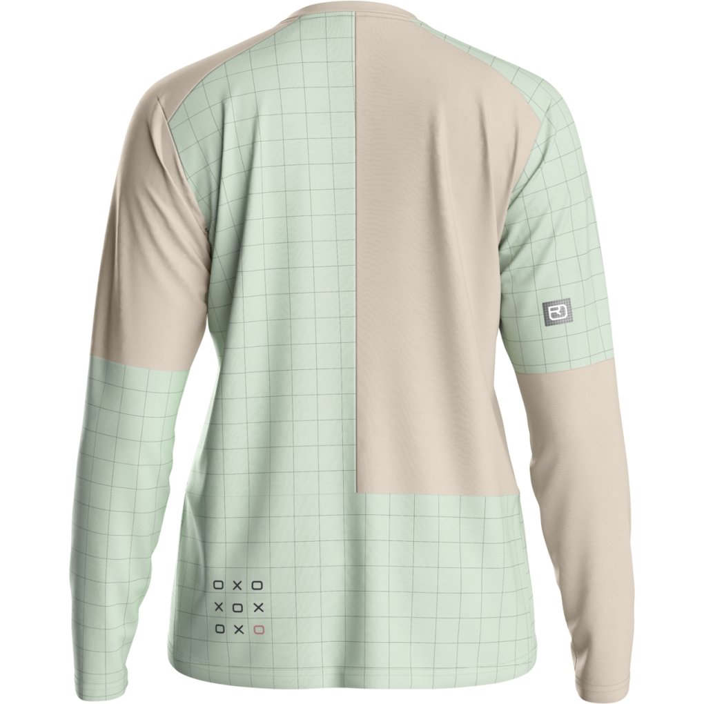 Ortovox Sequence Trail Longsleeve Jersey Women - green acid