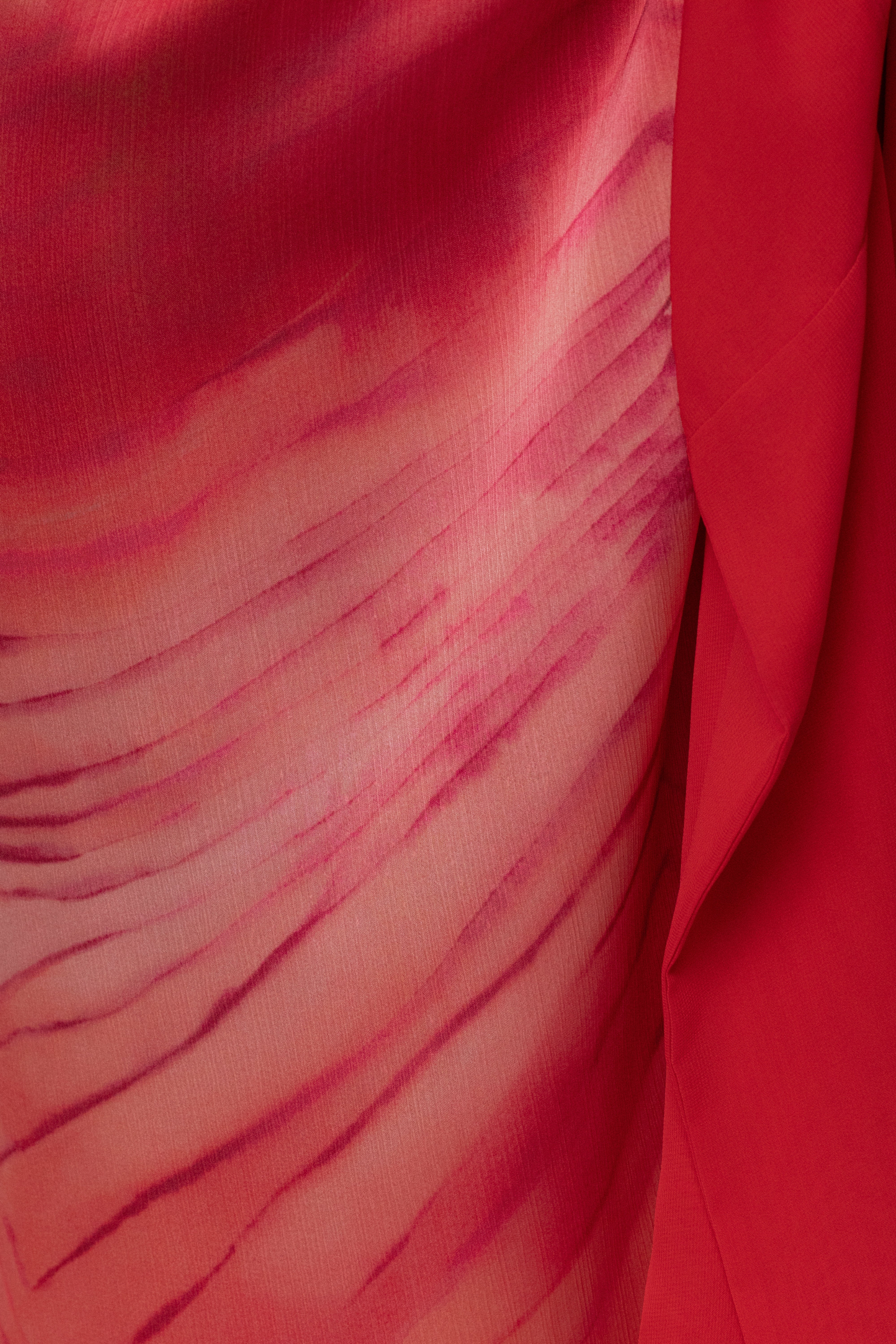 Red Bahía Wrap Skirt