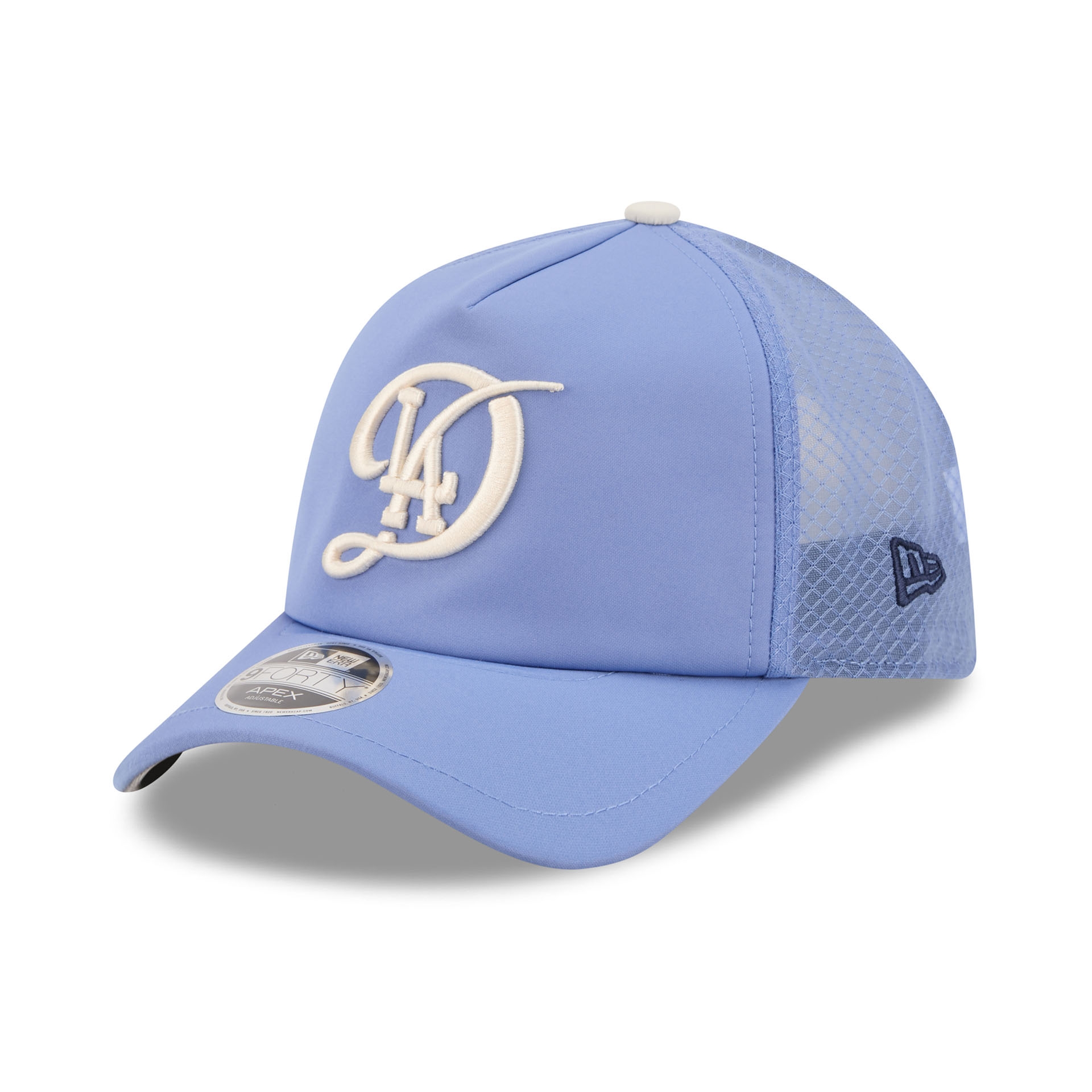Los Angeles Dodgers 2026 MLB City Connect 9FORTY APEX Trucker Cap Blue