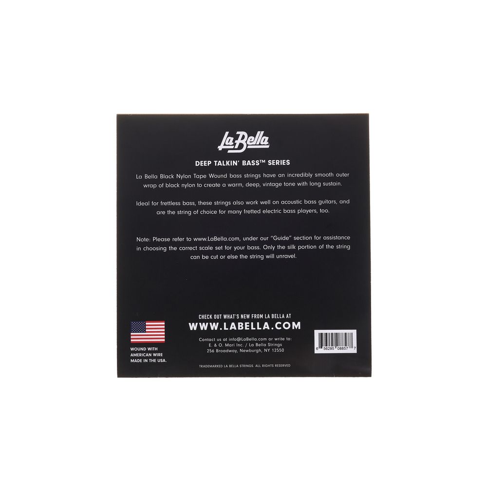 La Bella 750N Black Nylon L – Thomann Ireland