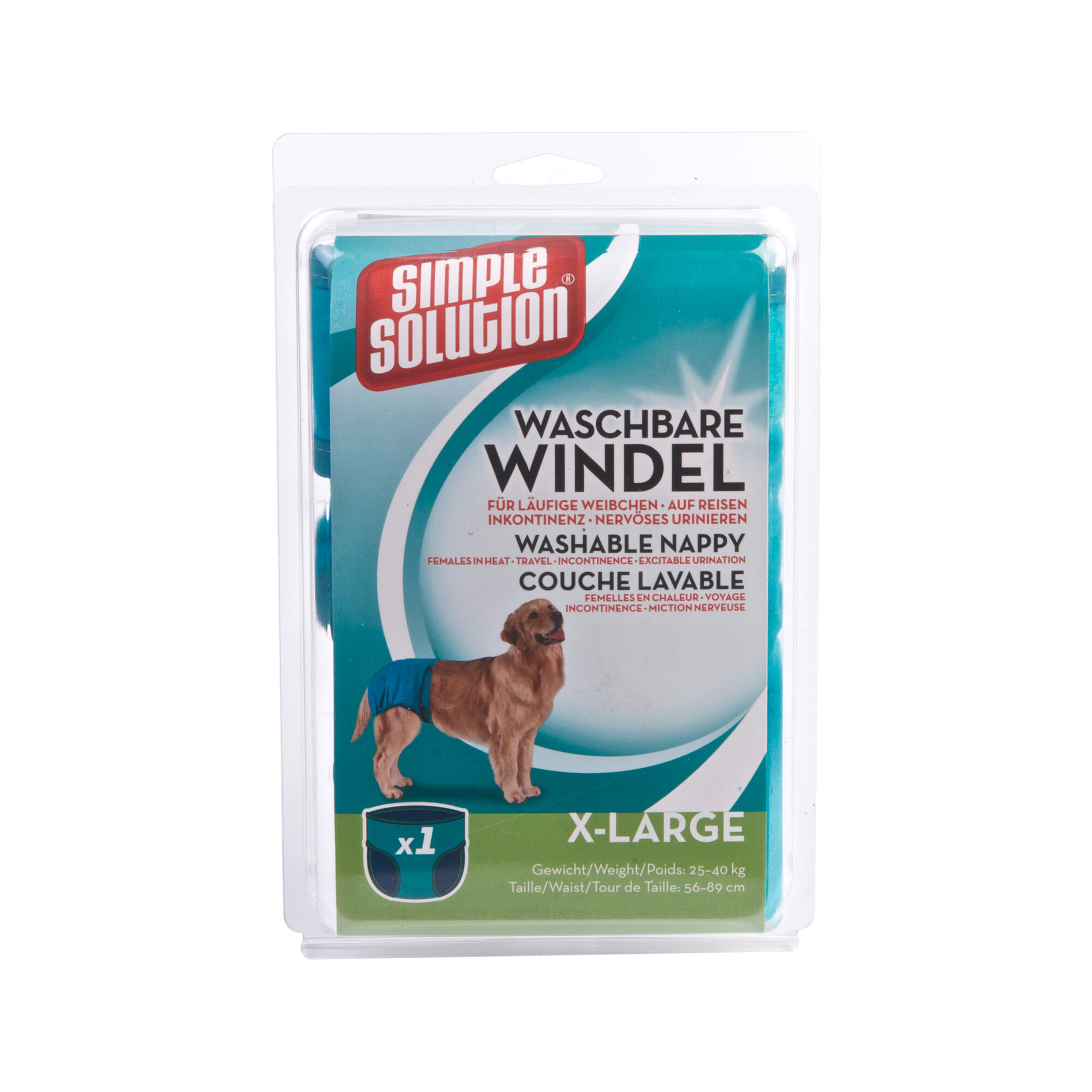 Simple Solution - Dog Diaper Washable - XS / 25-35cm
