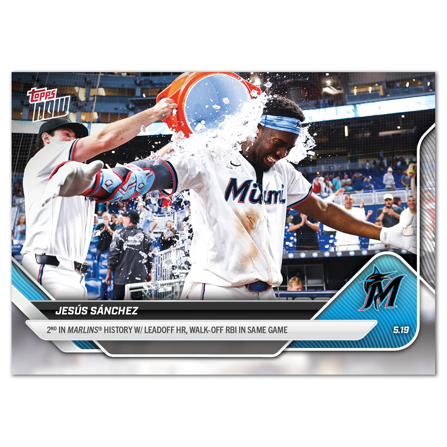 Jesús Sánchez - 2025 MLB Topps NOW® - Card 196