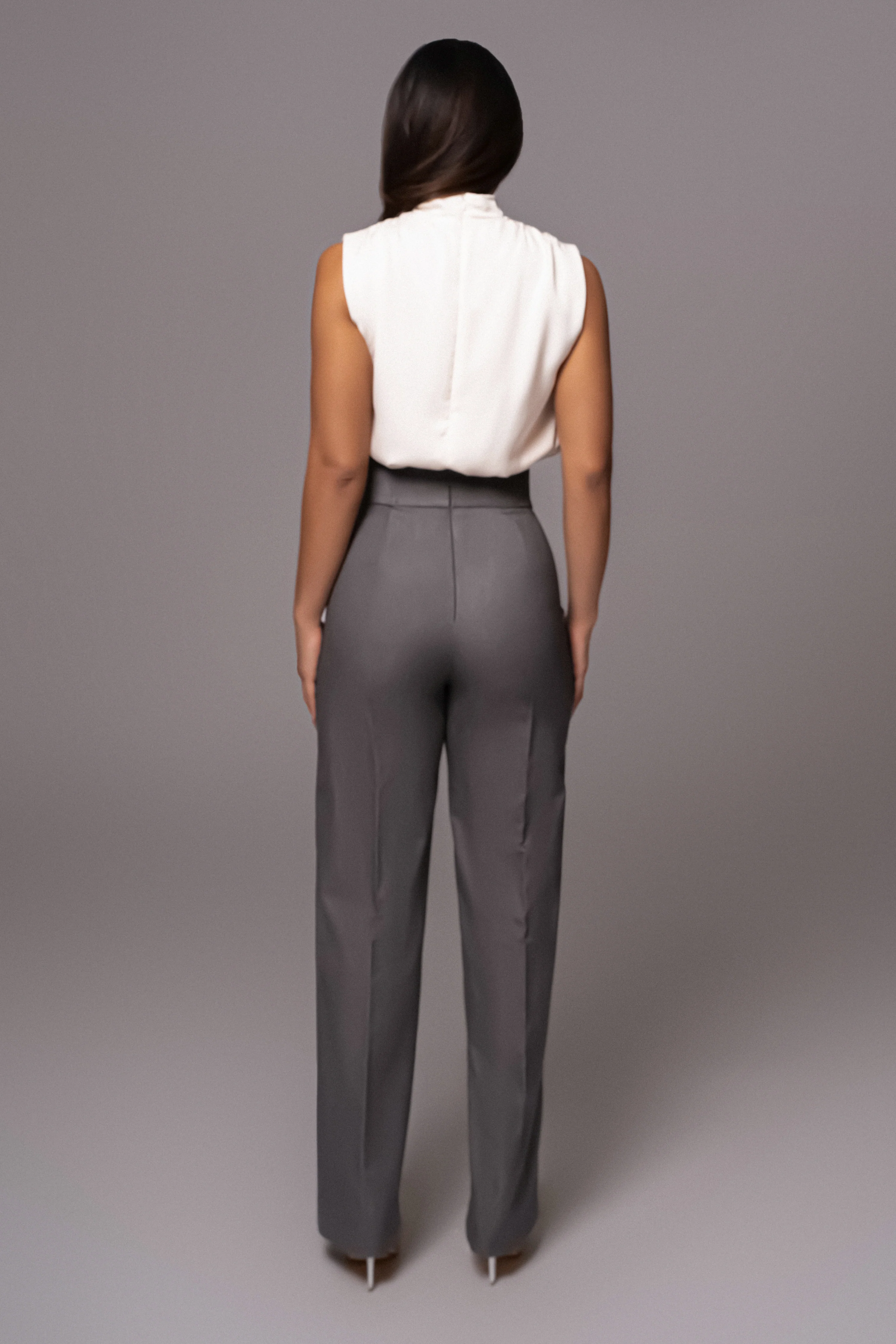 Grey Novena Woven Pants