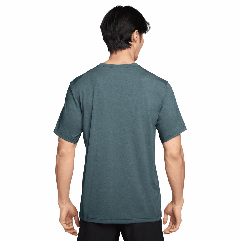 Nike Dri-FIT UV Hyverse Short-Sleeve Fitness Top Men - mineral slate/black DV9839-382