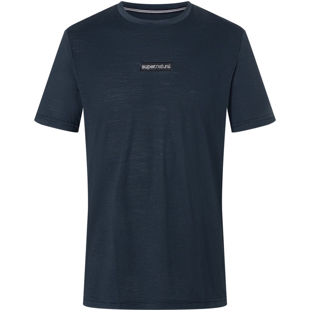 SUPER.NATURAL New School Tee Men - Blueberry