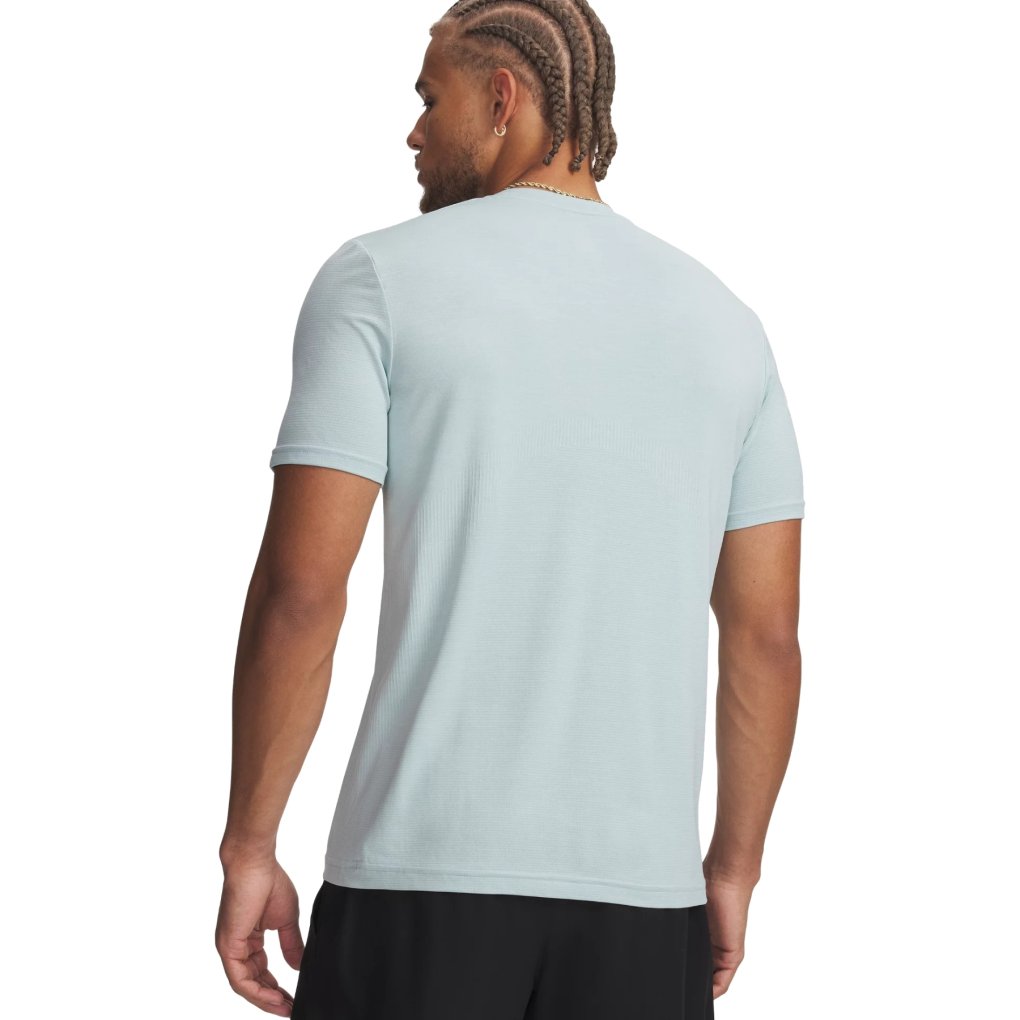 Under Armour UA Vanish Elite Seamless Short Sleeve Shirt Men - Enamel Blue/Ultimate Black
