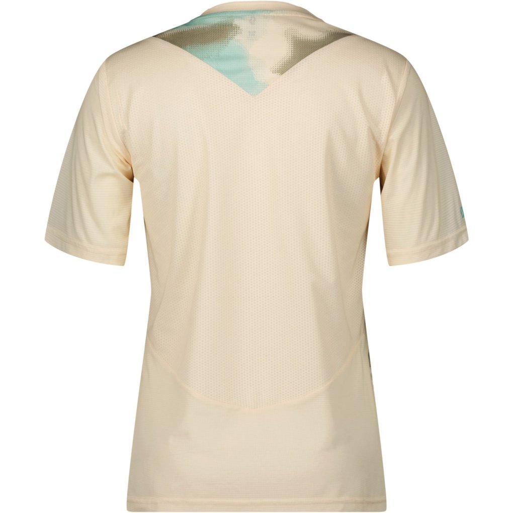 SCOTT Trail Vertic Short Sleeve Tee Women - cotton white/miami green