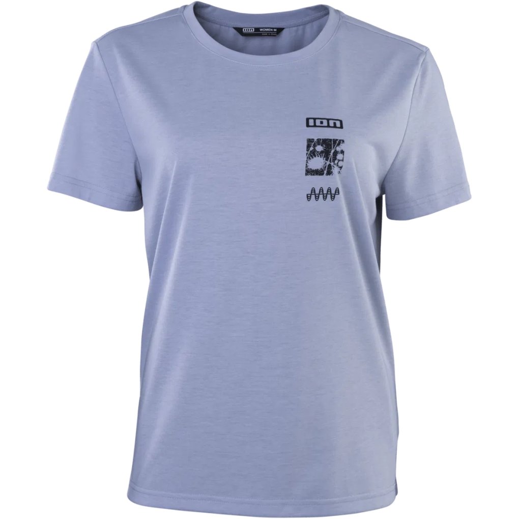 ION Bike S_Ionic DR Short Sleeve Jersey Women - Misty Blue