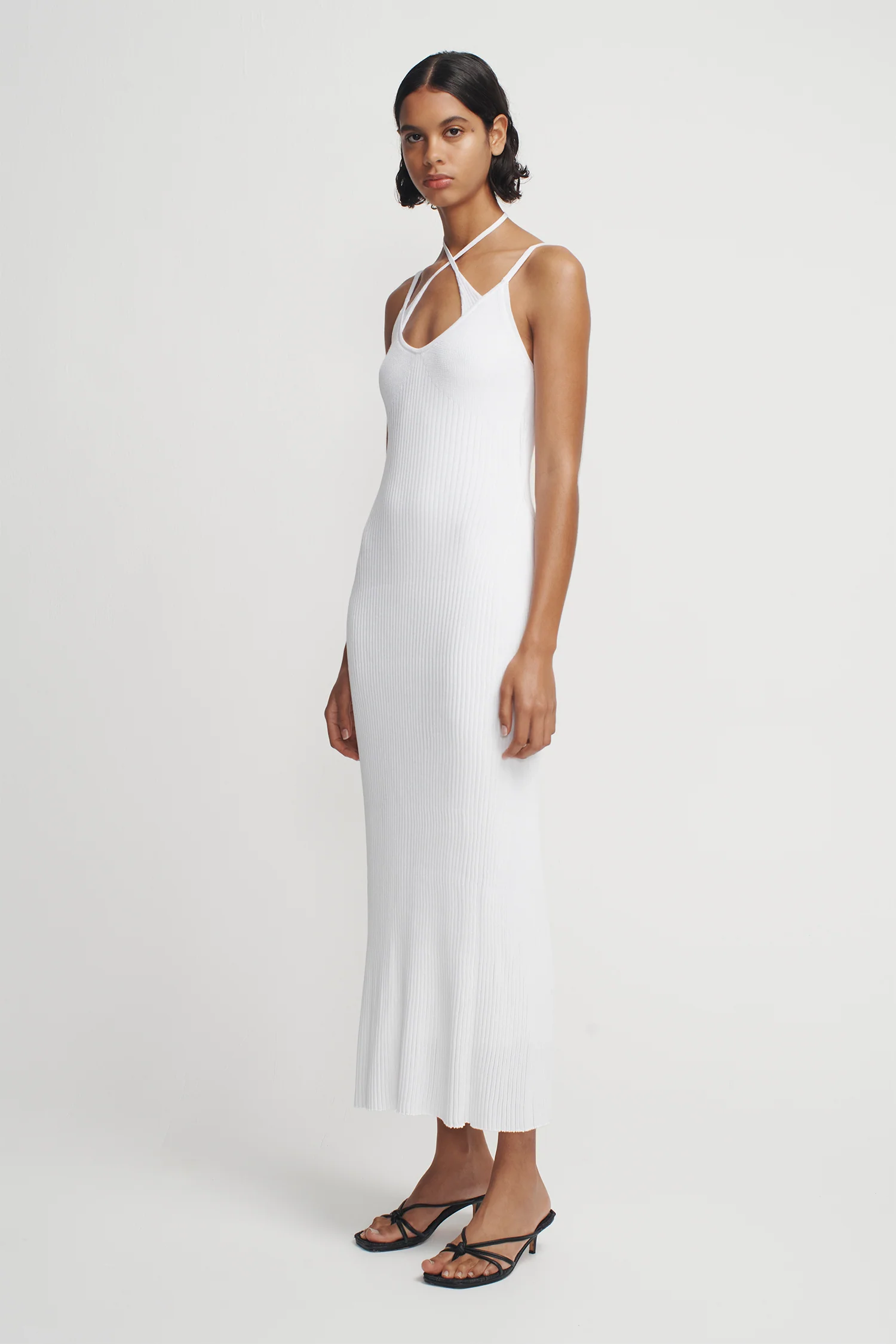 Belinda Dress White