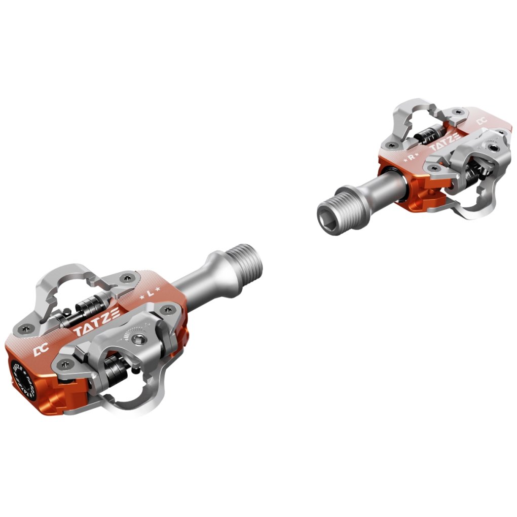 Tatze DC Clipless Pedals - orange