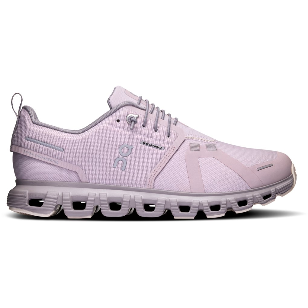 On Cloud 6 Waterproof Shoes Women - Mauve | Zinc