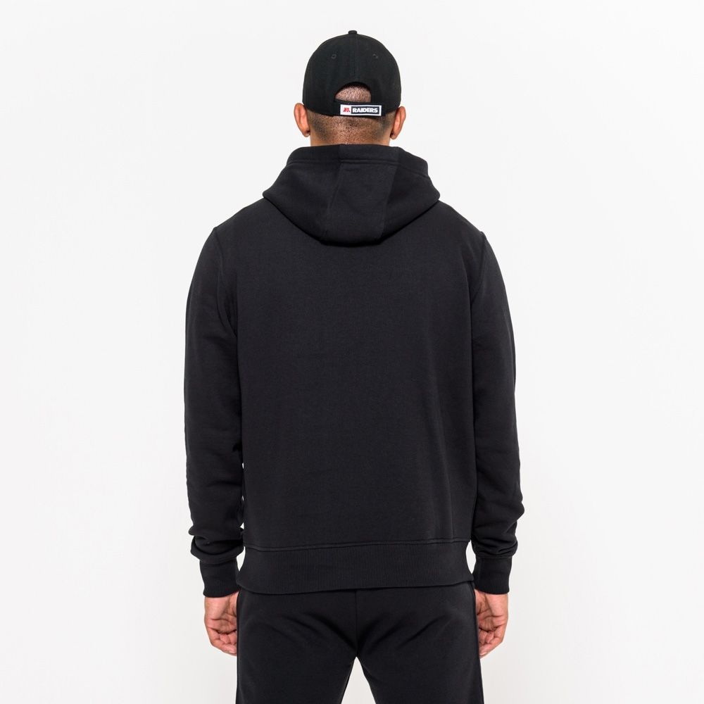 Las Vegas Raiders Logo Hoodie New Era NFL Sweatshirt Schwarz