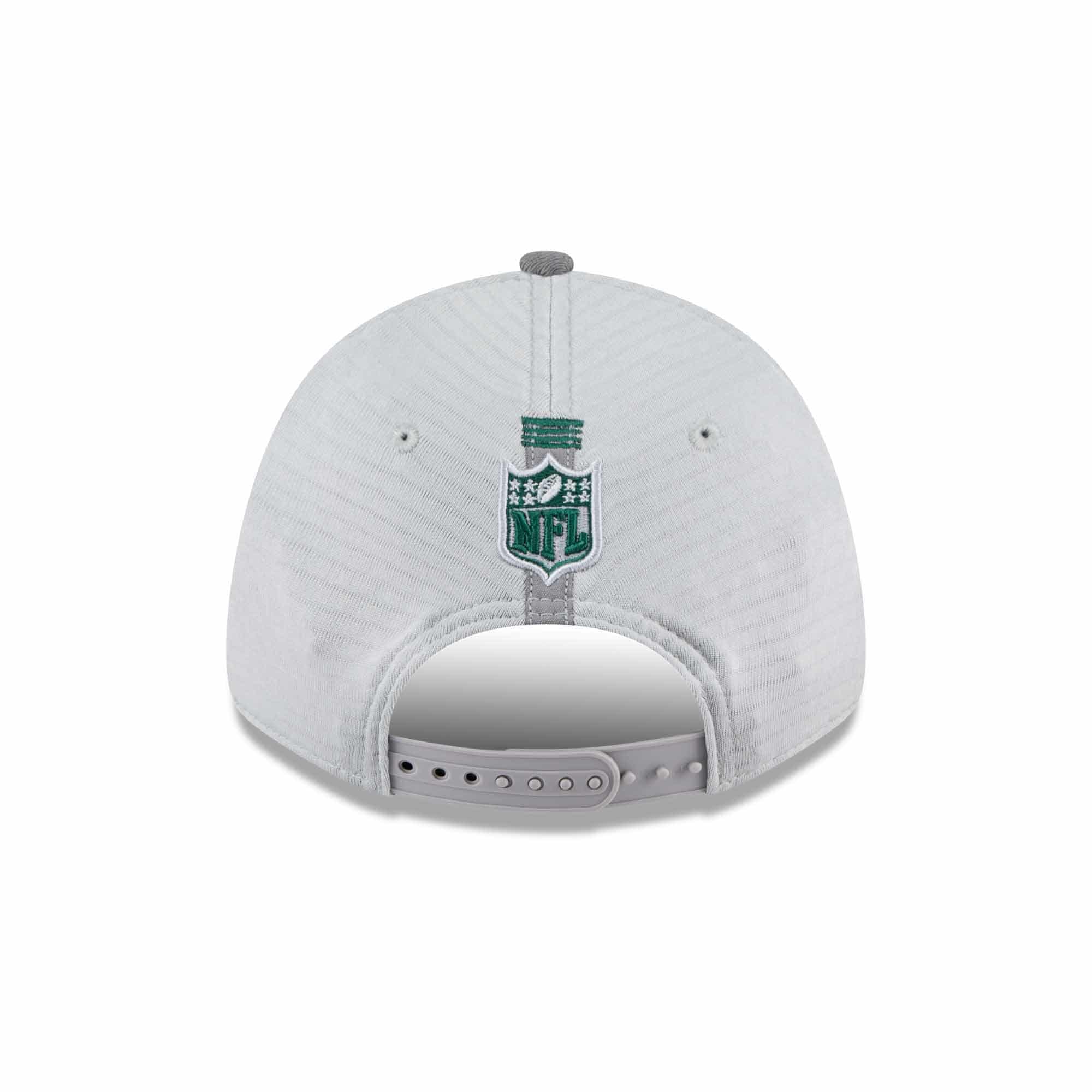 New York Jets 2024 NFL Training Camp New Era Stretch-Snap 9FORTY Cap Gray