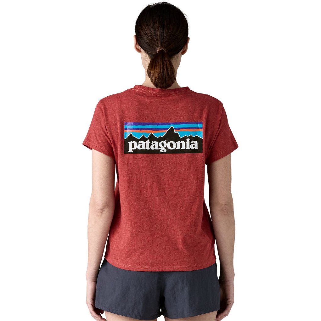 Patagonia P-6 Logo Responsibili-Tee Women - Potters Red