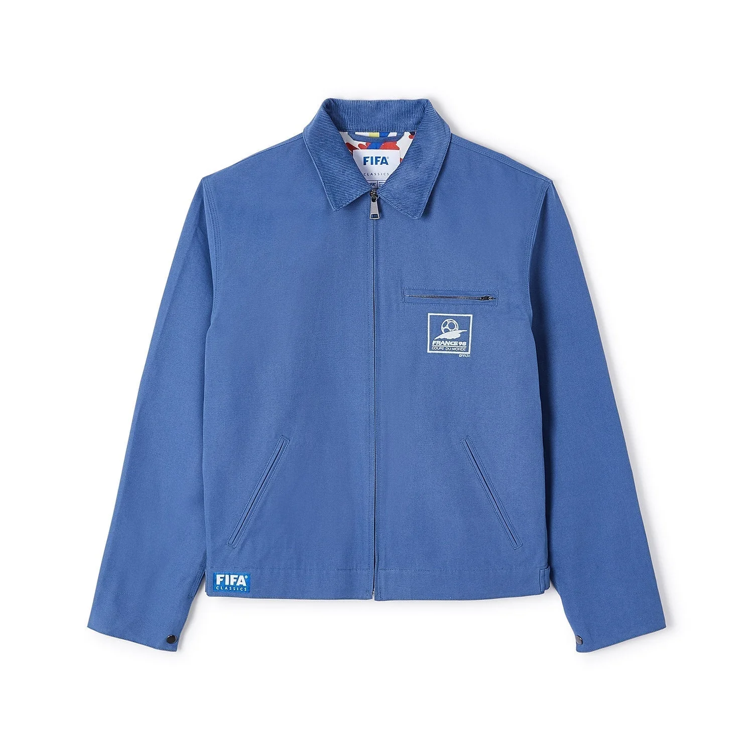 World football competition Classics France '98 Jacket Blue - Men's