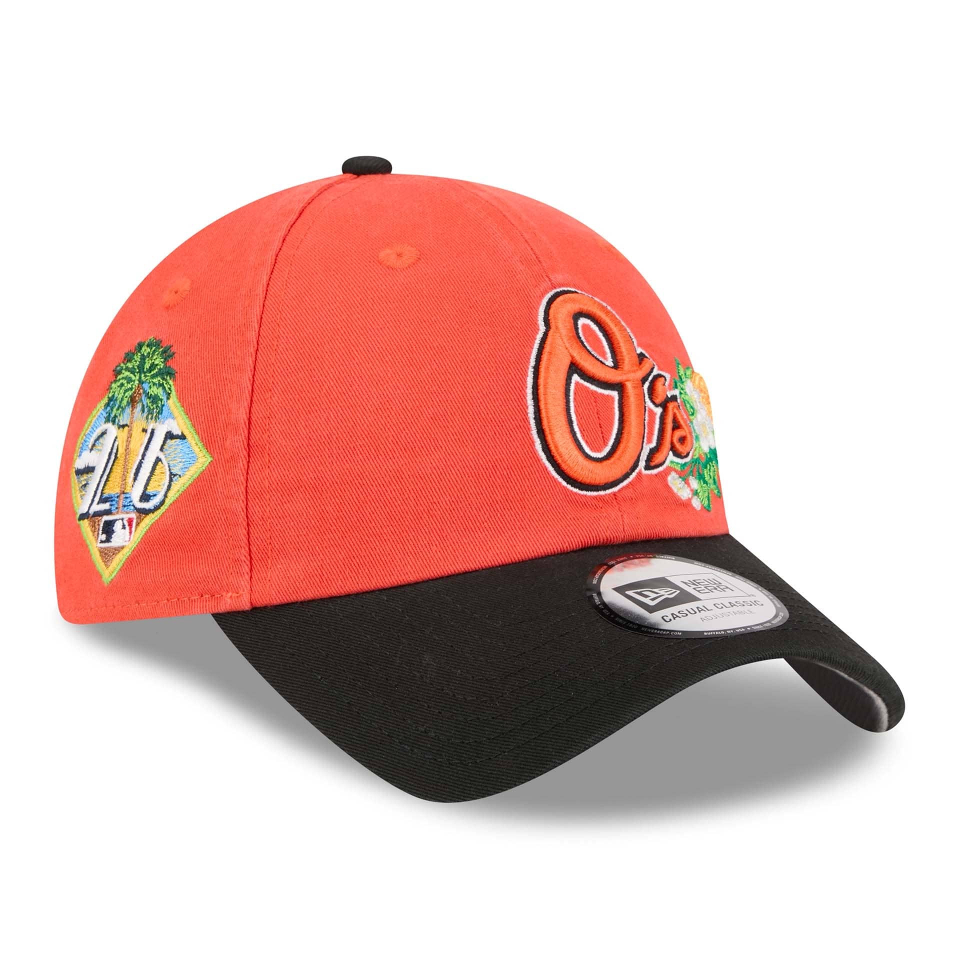 Baltimore Orioles 2026 MLB Spring Training Casual Classic Adjustable Cap Orange