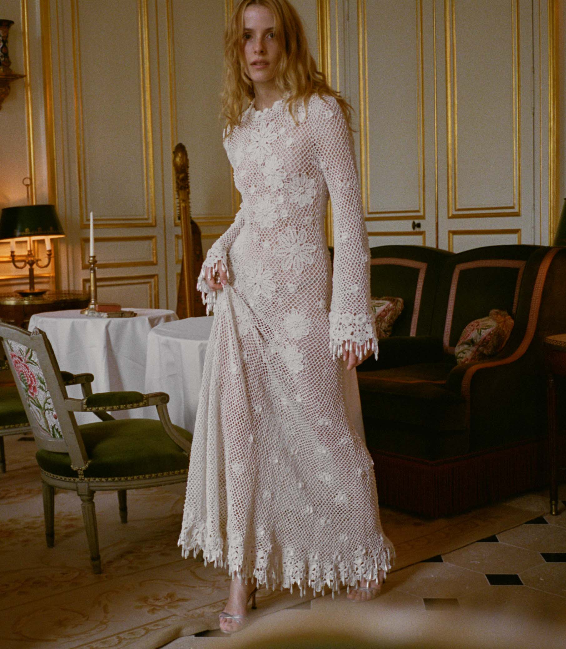 Etna Anniversary Maxi Dress - Pearl