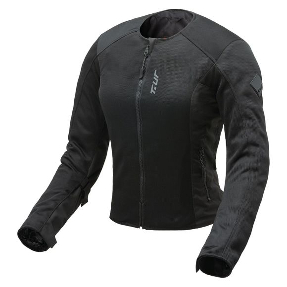 Motorcycle Jacket T.UR AIRFLOW SHIELD LADY - BlackRef: TUR0043