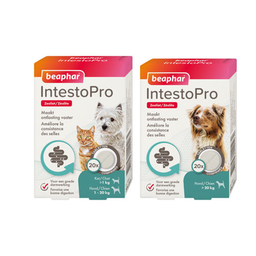 Beaphar IntestoPro Tablets Cat/Dog up to 20kg - 20 tablets