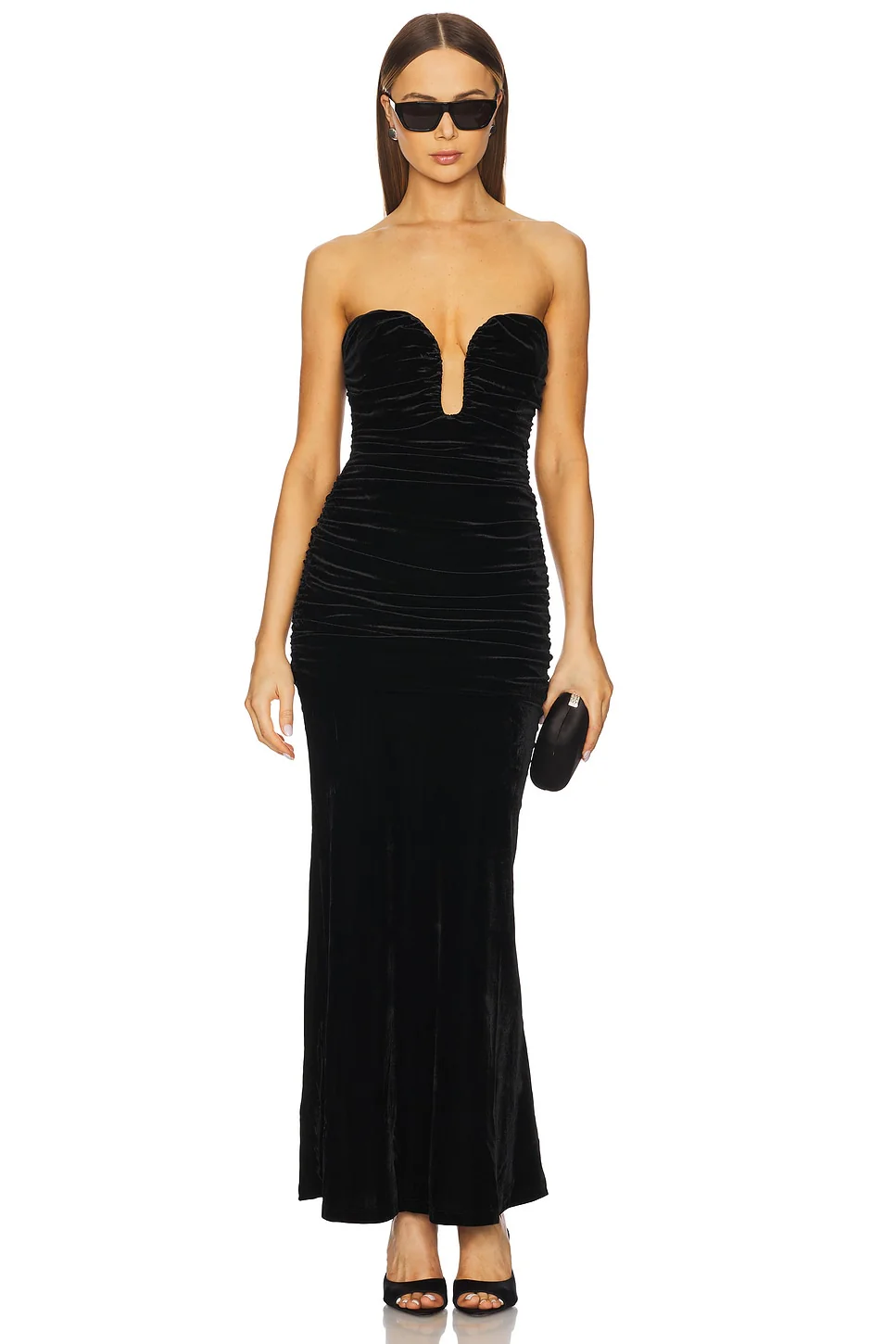 Elvira Velvet Maxi Dress