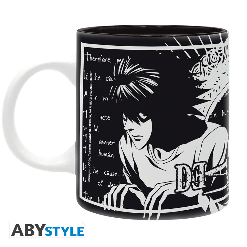 DEATH NOTE Mug Light vs L