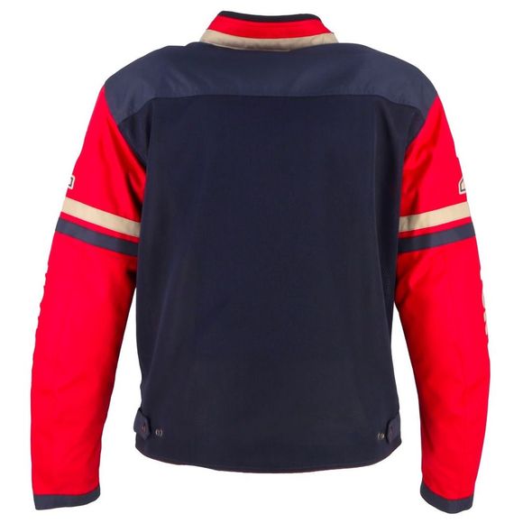 Helstons Von Dutch California Air Mesh Motorcycle Jacket - Blue/RedRef: HS1383
