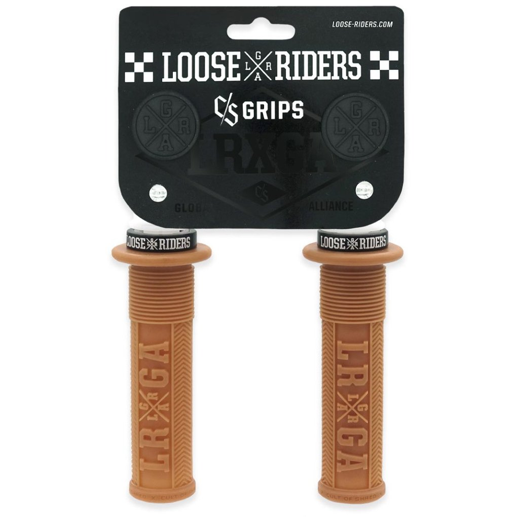 Loose Riders C/S Grips - Gum Rubber