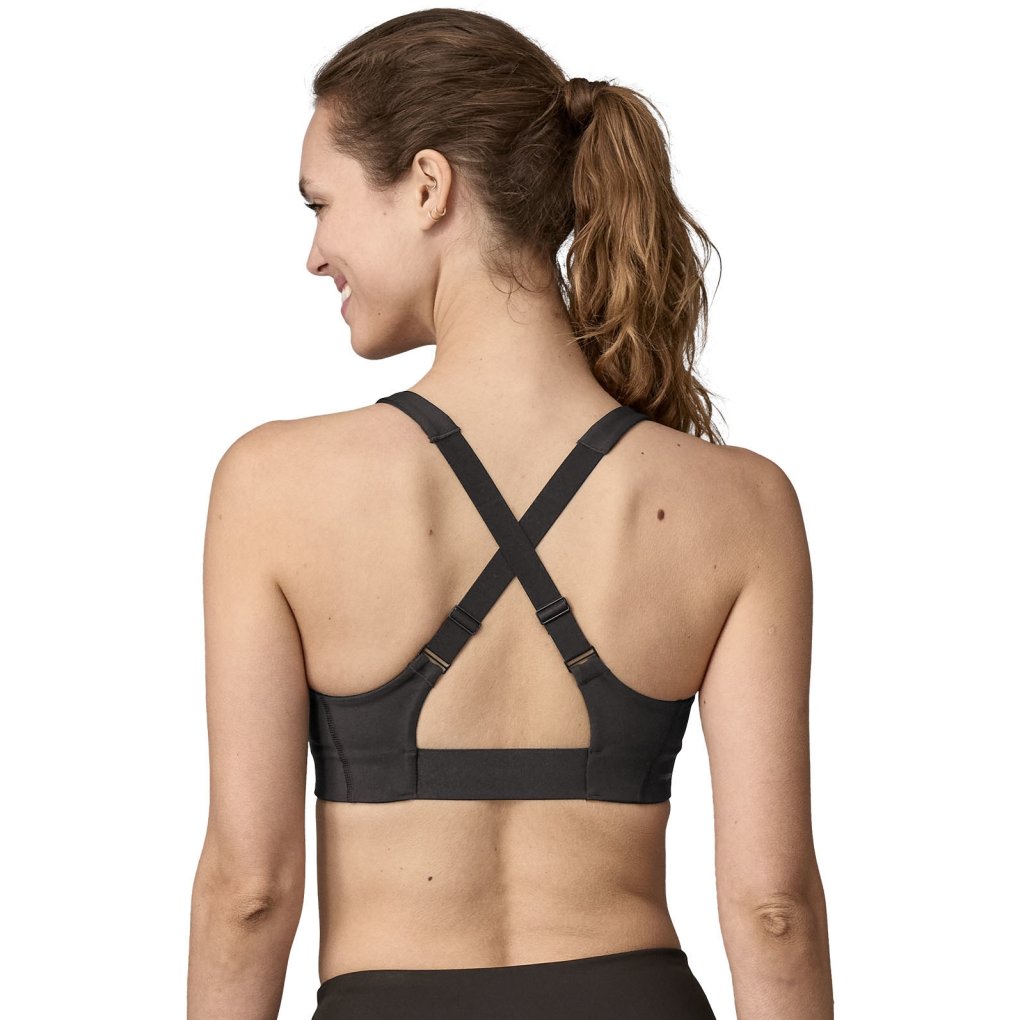 Patagonia Shadowlite Mid Impact Adjustable Bra Women - Black