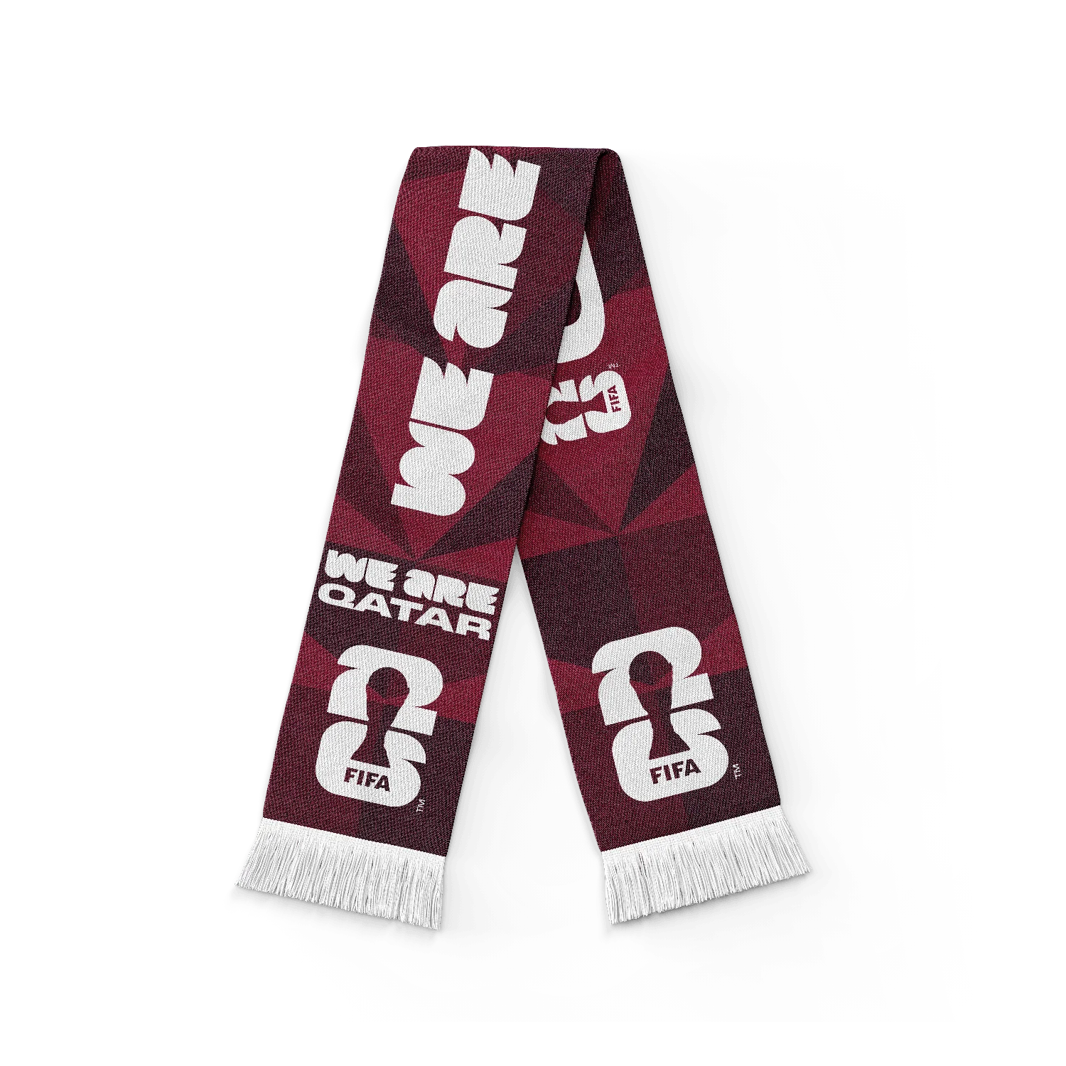 2026 Soccer Fan Collection 'We Are' Qatar Scarf