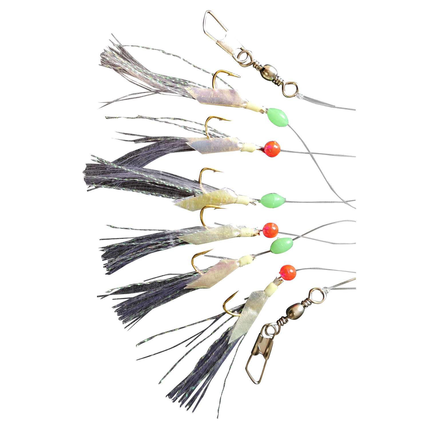 Seapoint Herring leaders (white\/tinsel)