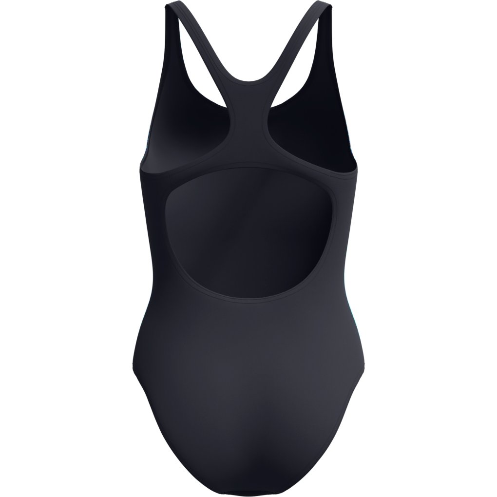 Speedo Print Medalist Swimsuit Women - anthracite