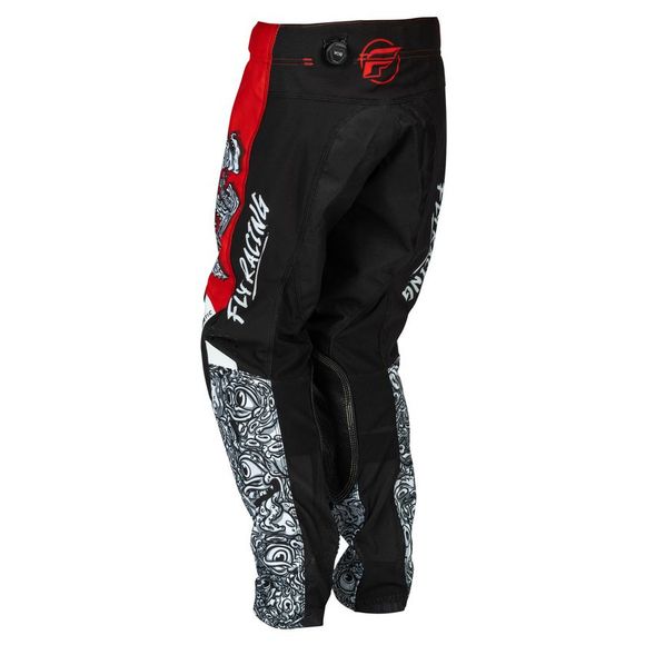 Fly KINETIC cross pants - MUTANT - CHILDREN - Black / RedRef: FL1888