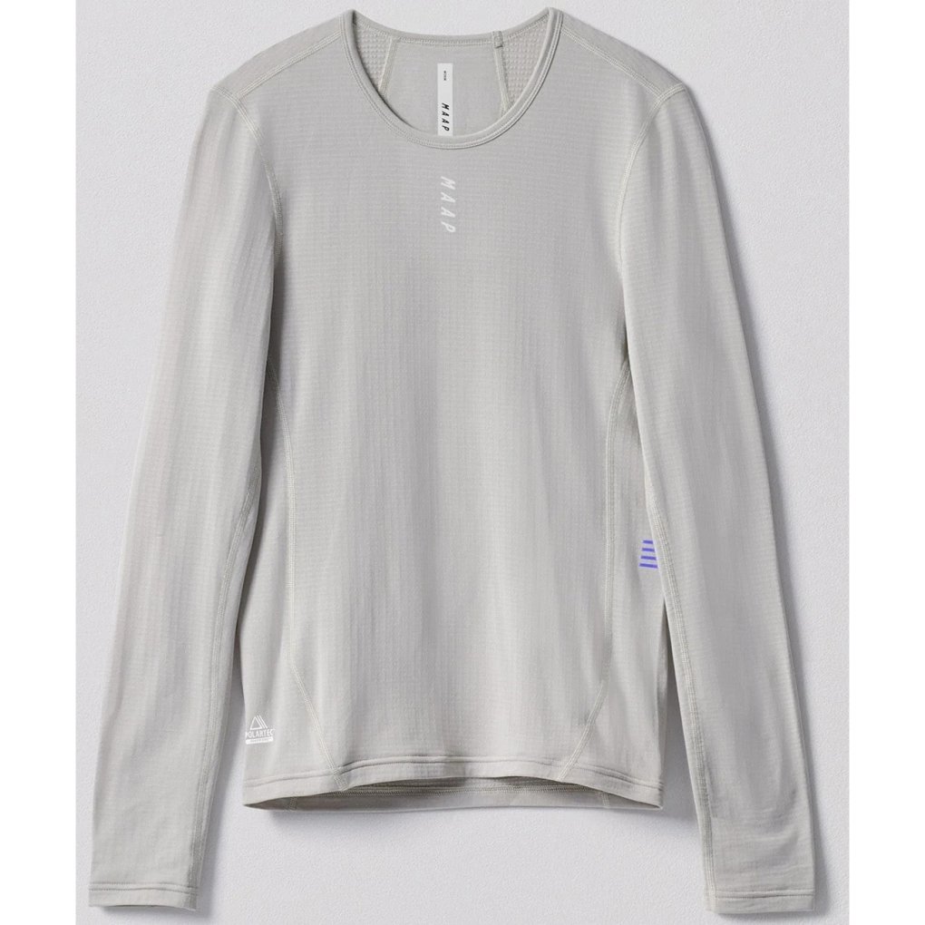 MAAP Thermal Base Layer Long Sleeve Tee Men - fog