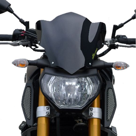 Bullster opaque black windshieldRef: BY162SVNO