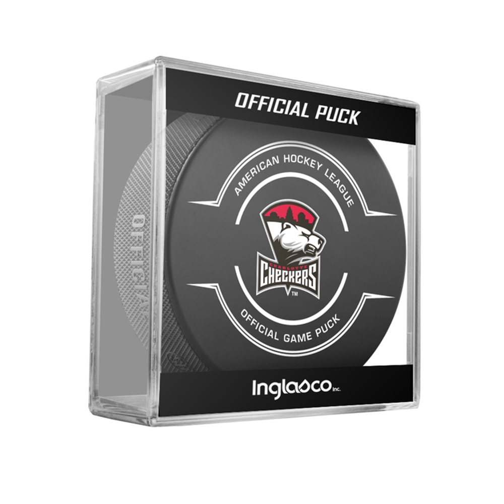 Charlotte Checkers AHL Official Game Puck