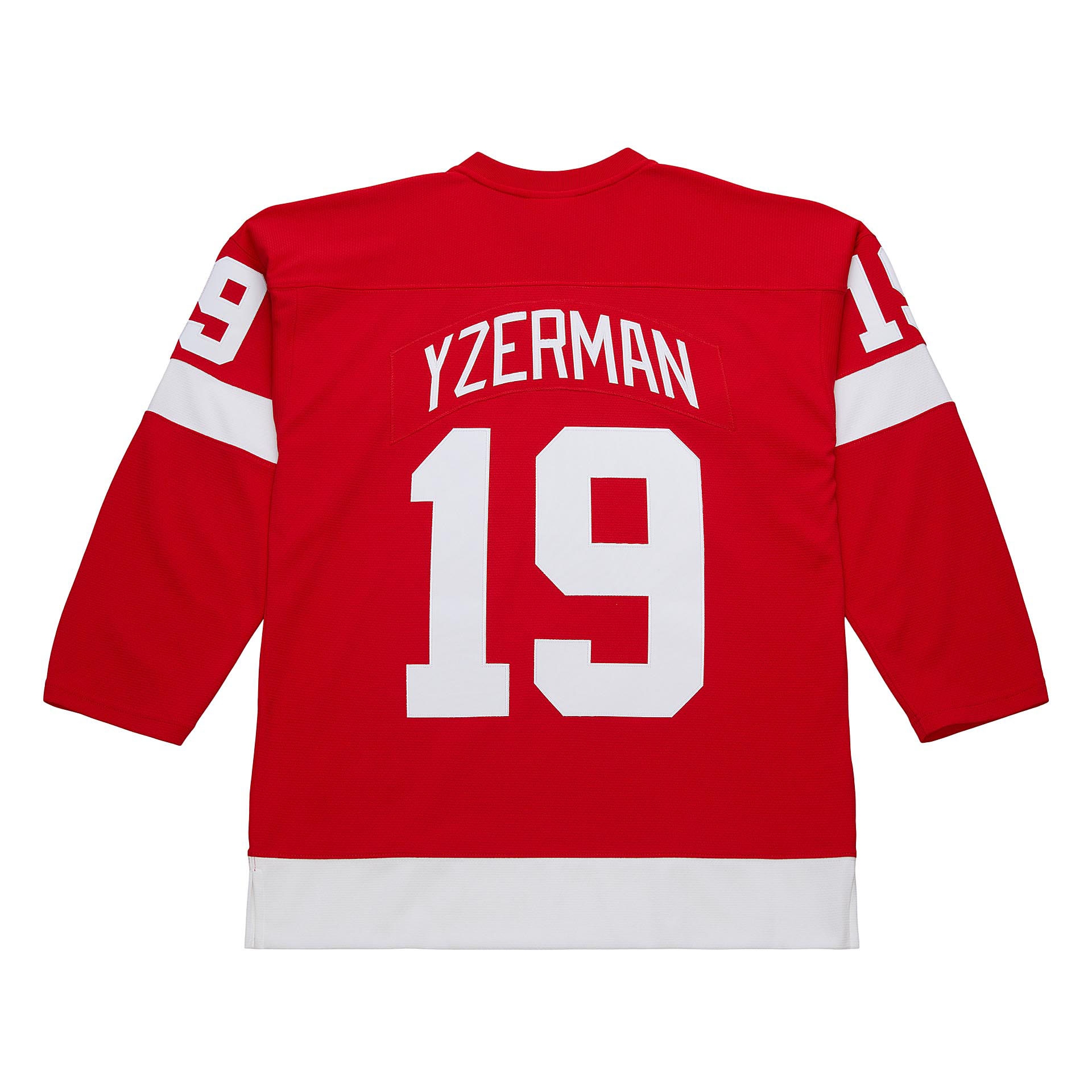 Steve Yzerman #19 Detroit Red Wings 1996-97 Premium Power Play NHL Jersey Red
