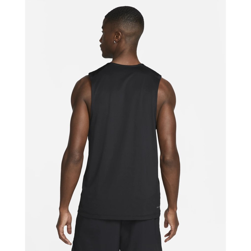 Nike Dri-FIT Ready Fitness Tank Top Men - black/cool grey/white DV9813-010
