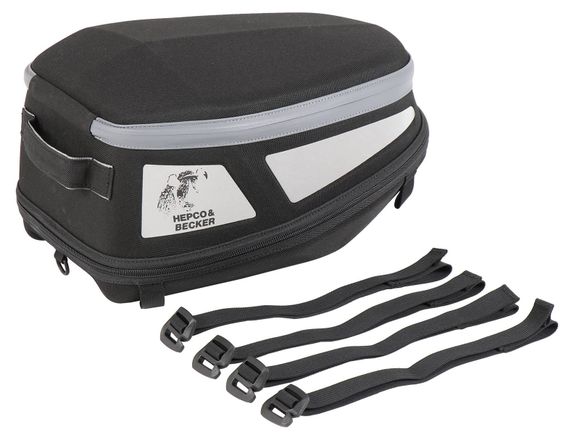 Sacoche de selle Hepco & Becker Royster - seatpad Basic inclus - noir UniverselRef : HBE05704A / 640814 00 01