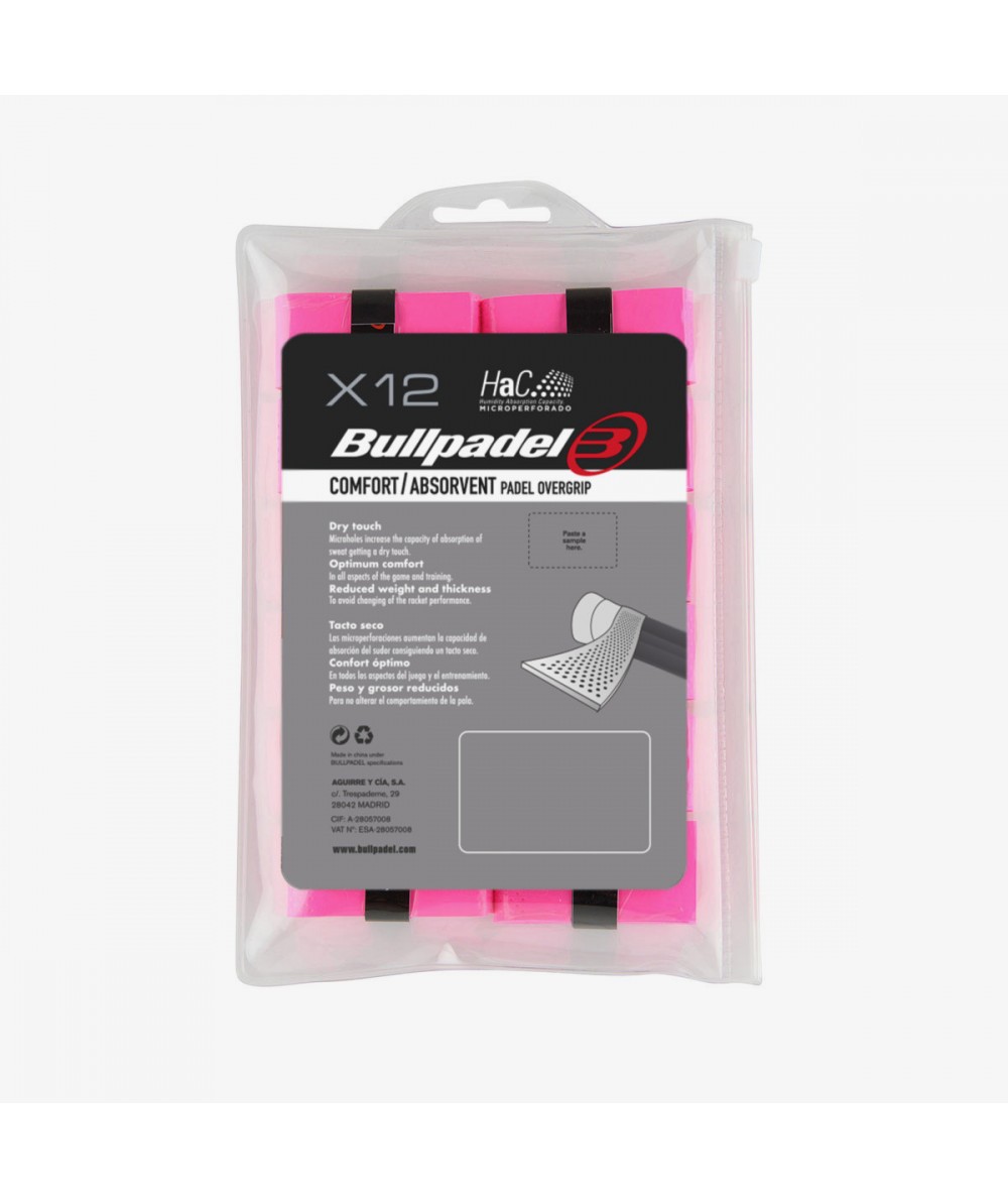 Overgrips Bullpadel GB-1601 neon pink
