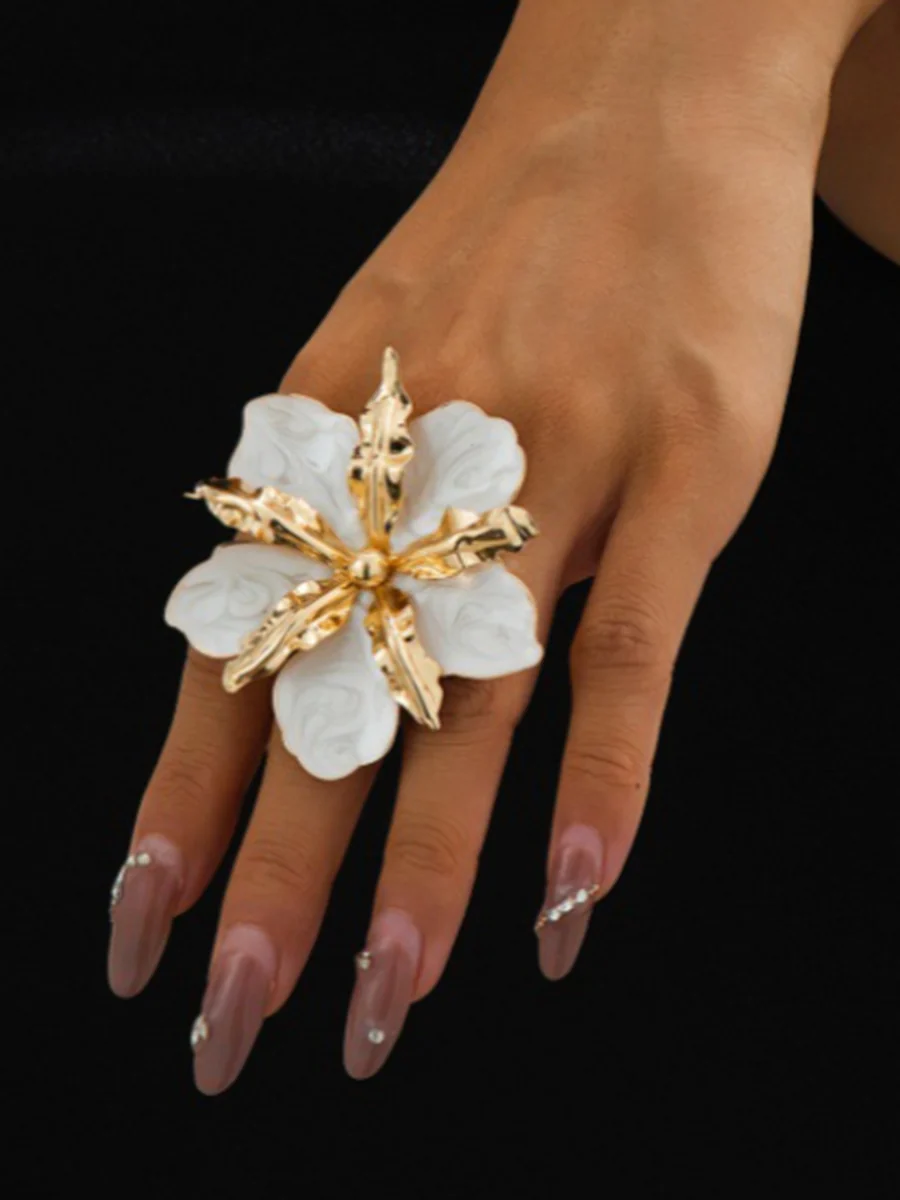Flower Shape Rings Accessories