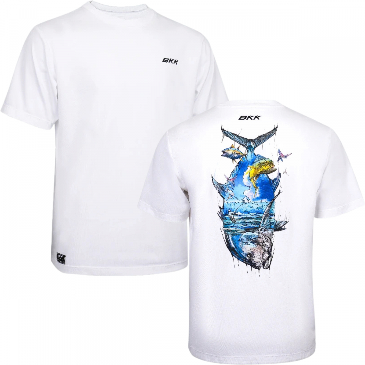 BKK Short Sleeve Casual Shirt, Brand Values GT (White)