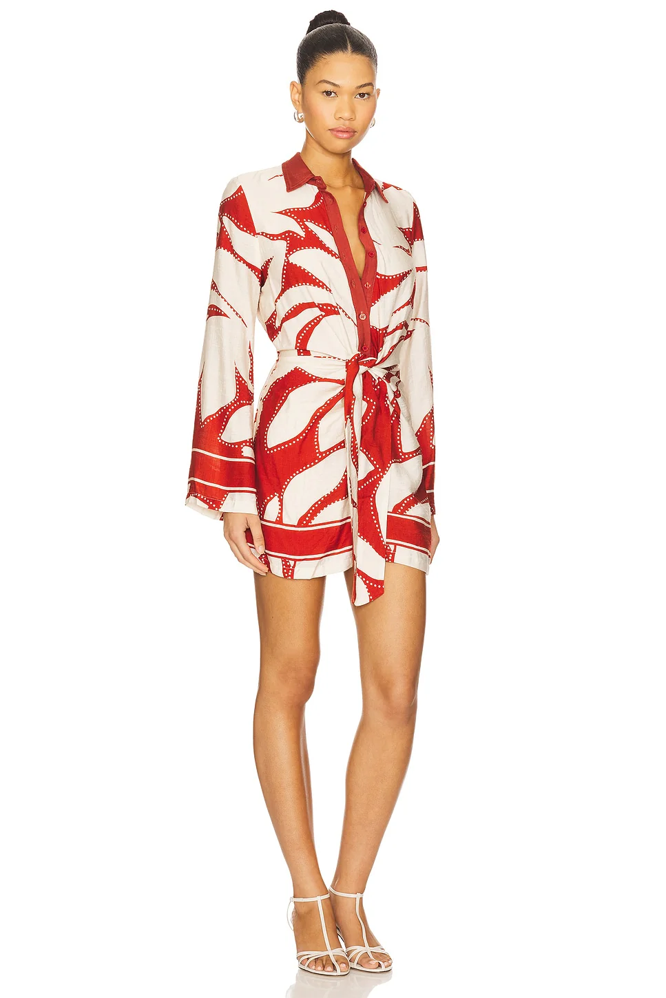 Arlette Sleeved Mini Dress