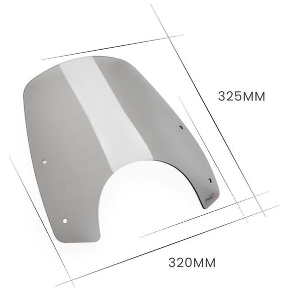 Puig SPORT Windscreen - GreyHONDA 1100 CMX 1100 REBEL - 2021 - 2025Ref: 20819