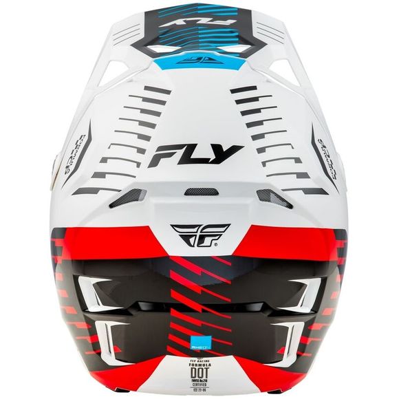Fly FORMULA CP SLICE 2025 cross helmet - White / BlueRef: FL1516
