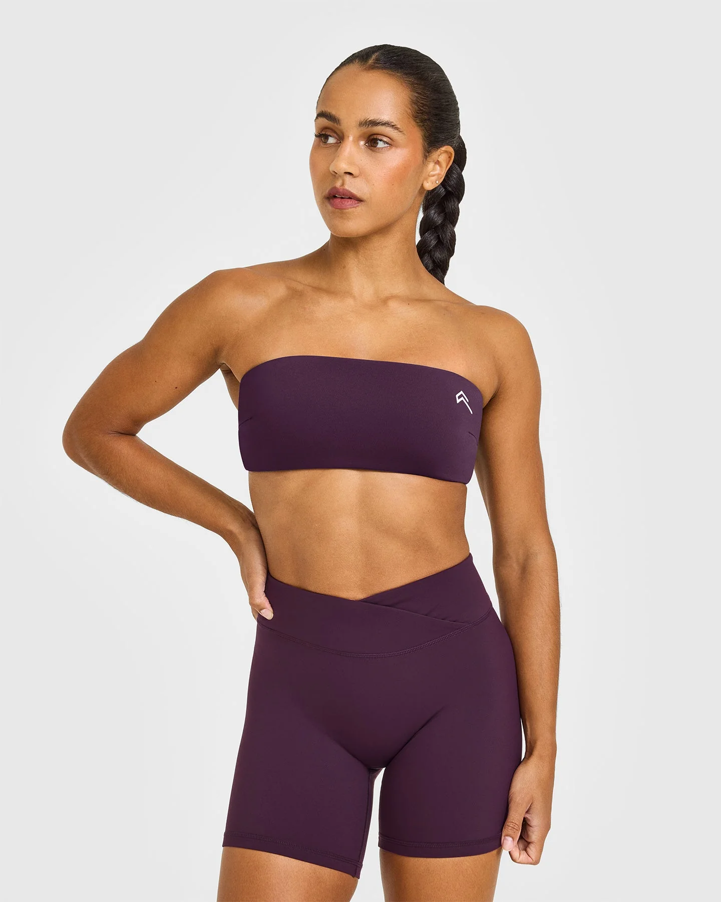 UnifiedMove™ Micro Bandeau Bralette | Blackberry Purple