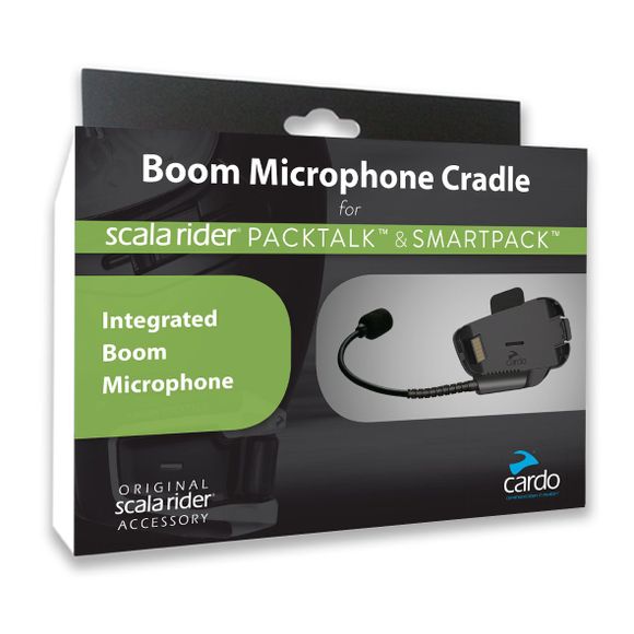 Cardo intercom parts base bracket with flexible microphone for scala rider PacktalkRef: Sup.Microflexptalk / Sppt0011