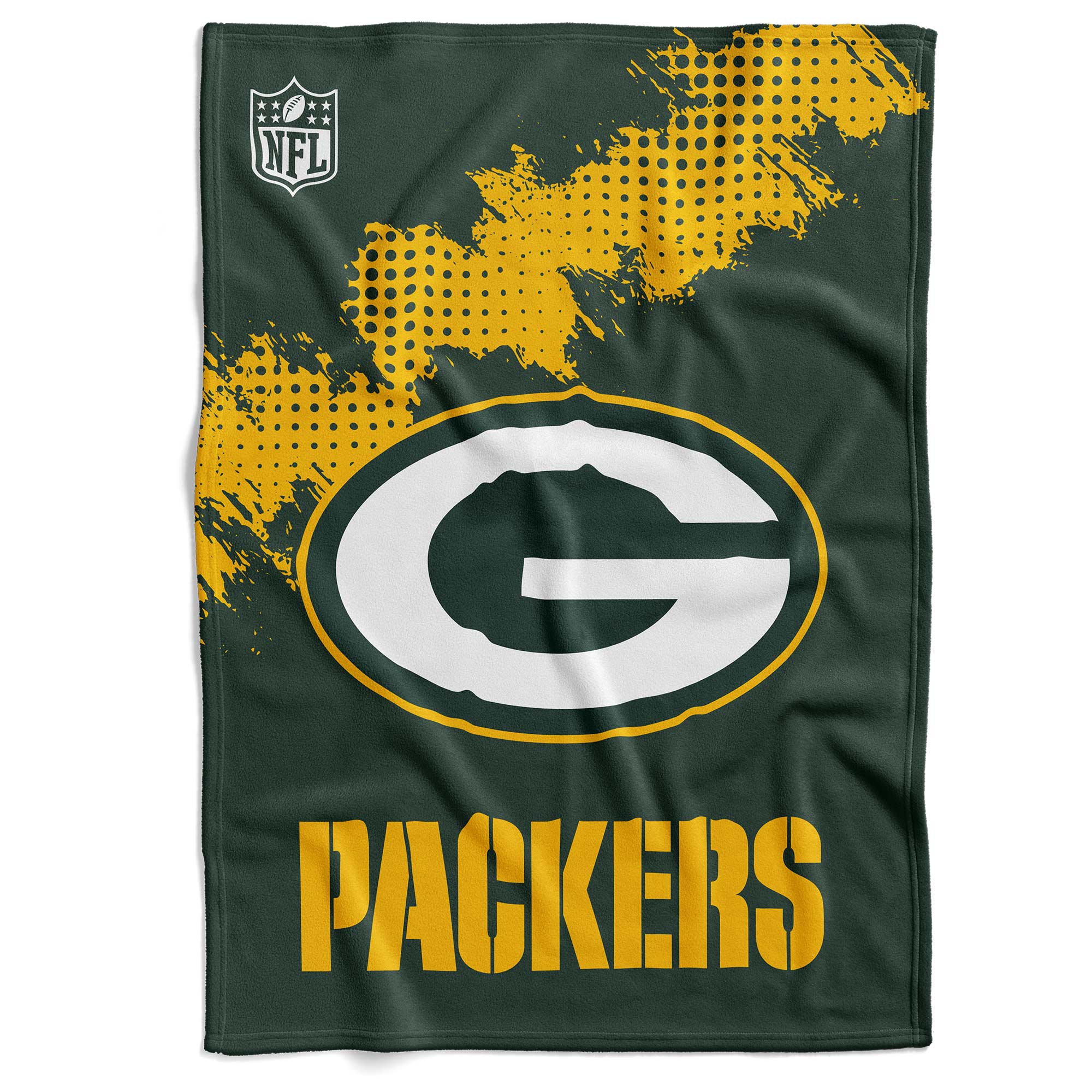 Green Bay Packers Corner Fleece NFL Blanket