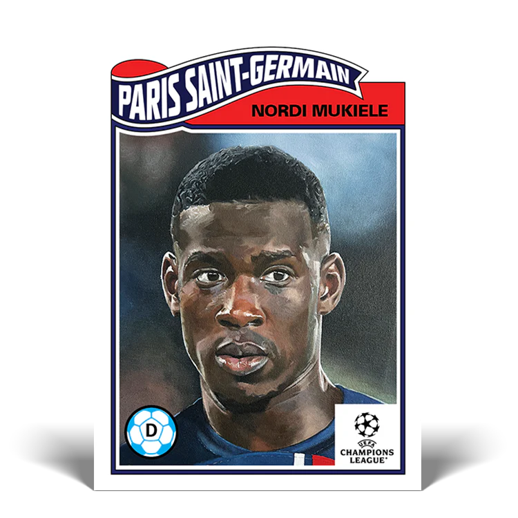 Topps UK - UCC Living Set Card #564 - Nordi Mukiele